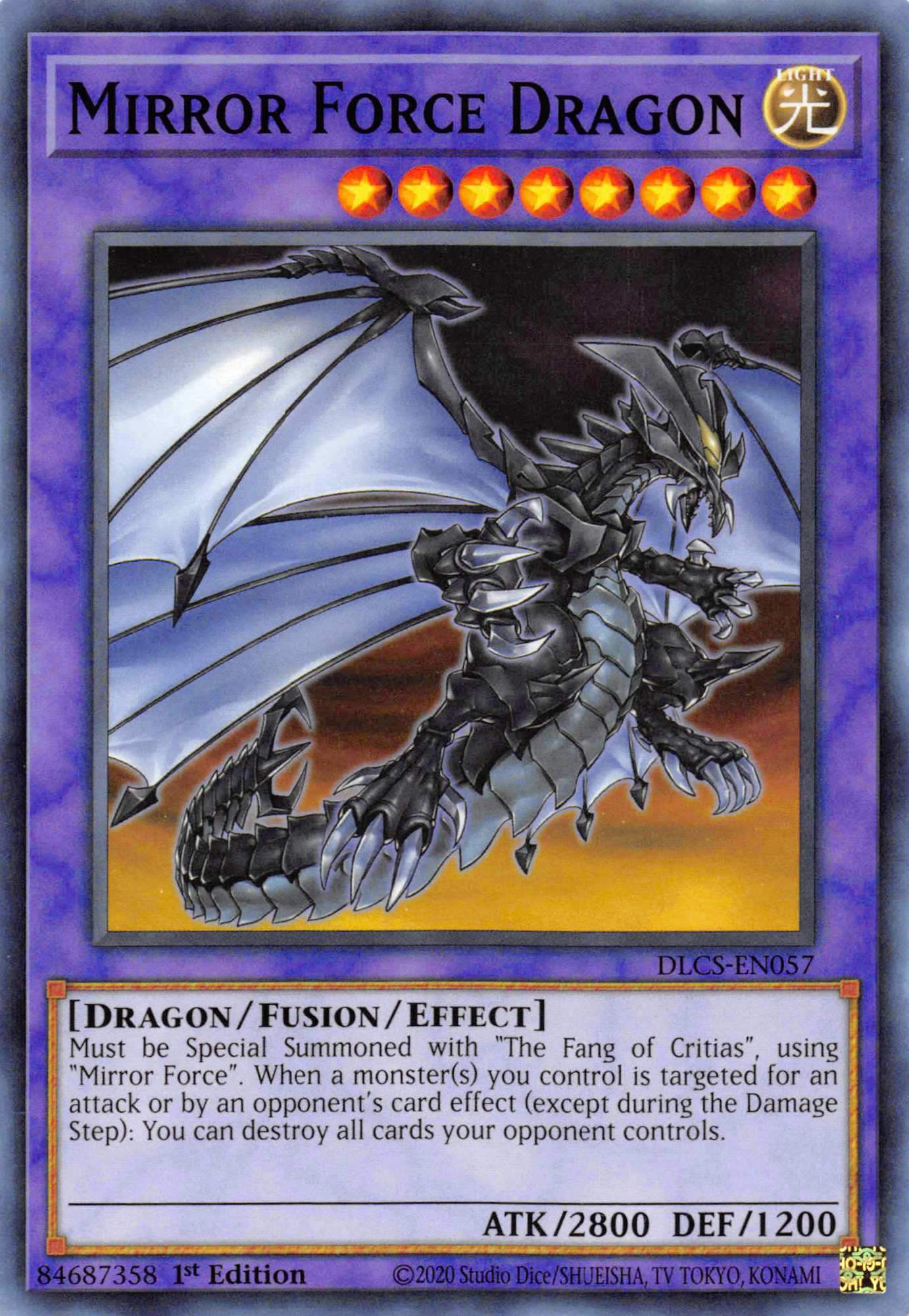 Mirror Force Dragon [DLCS-EN057] Common