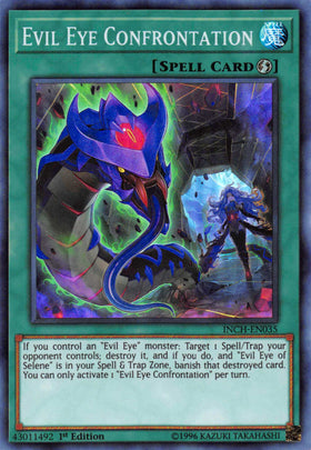 Evil Eye Confrontation [INCH-EN035] Super Rare