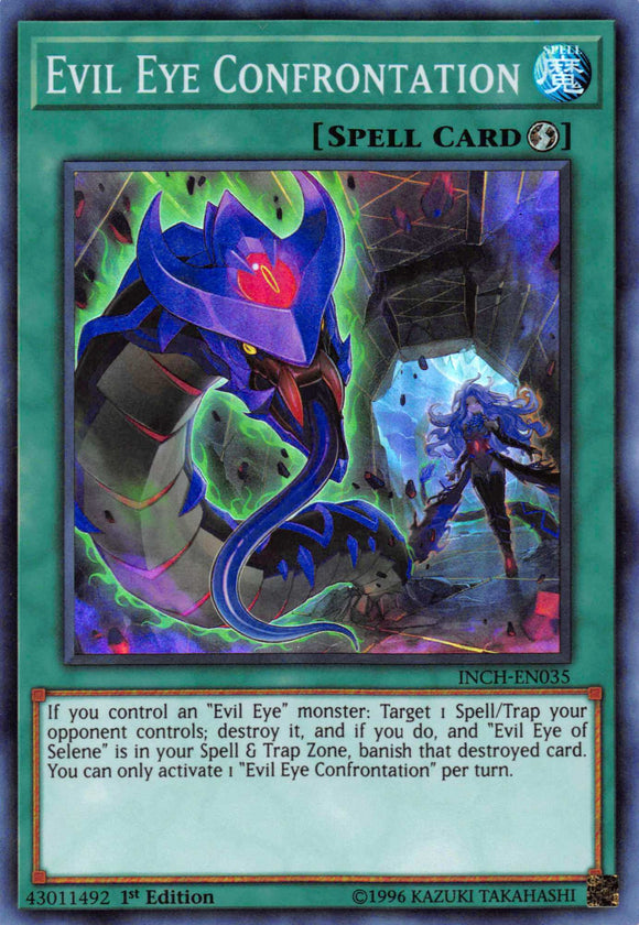 Evil Eye Confrontation [INCH-EN035] Super Rare
