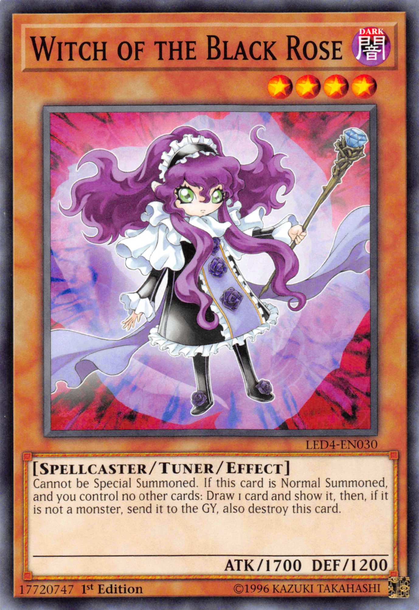 Witch of the Black Rose [LED4-EN030] Common