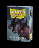 Dragon Shield: 100ct Black Matte Outer Sleeves (Standard Size)-6