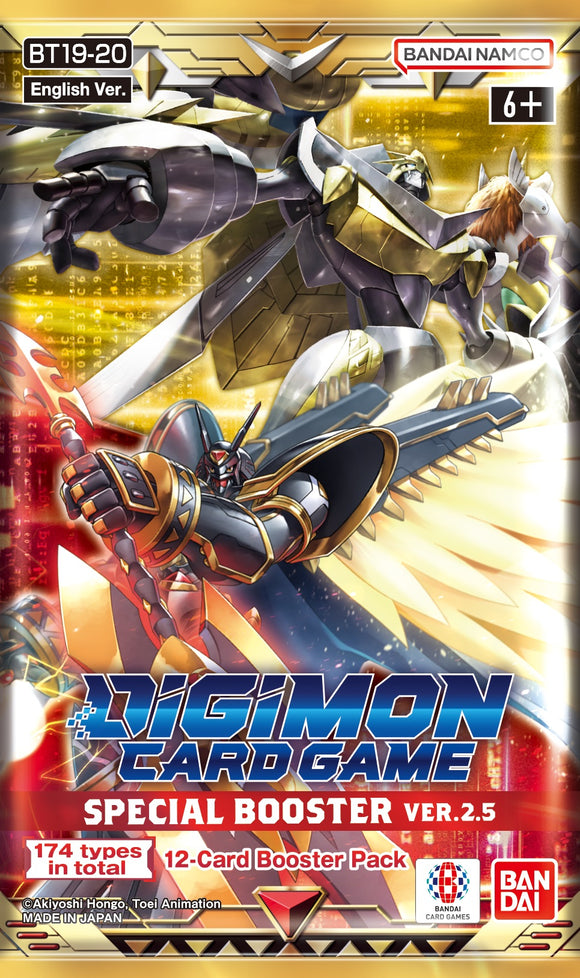 Digimon TCG: Release Special Booster Pack Version 2.5 (BT19,BT20)