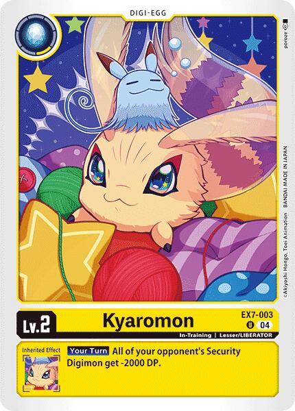 Kyaromon [EX7-003-U] [Digimon LIBERATOR] Normal