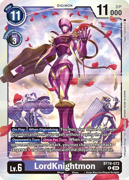 LordKnightmon [BT19-072-R] [Release Special Booster 2.0] Foil