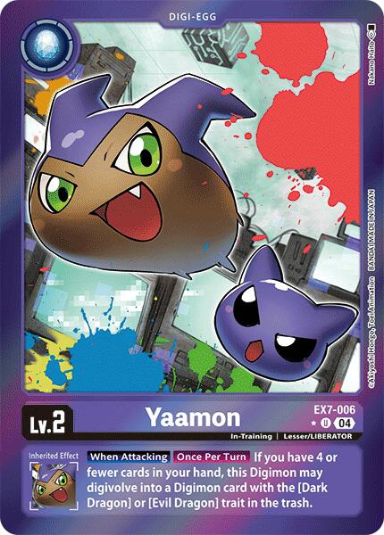 Yaamon (Foil) [EX7-006-U] [Digimon LIBERATOR] Foil