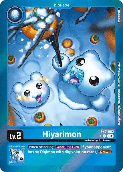 Hiyarimon (Foil) [EX7-002-C] [Digimon LIBERATOR] Foil