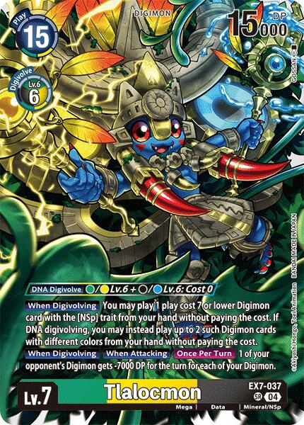 Tlalocmon [EX7-037-SR] [Digimon LIBERATOR] Foil