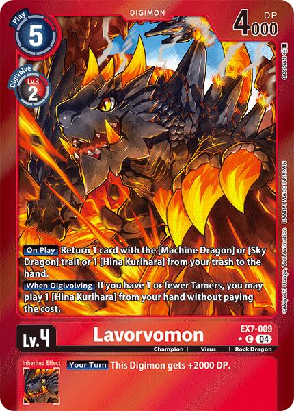 Lavorvomon (Foil) [EX7-009-C] [Digimon LIBERATOR] Foil