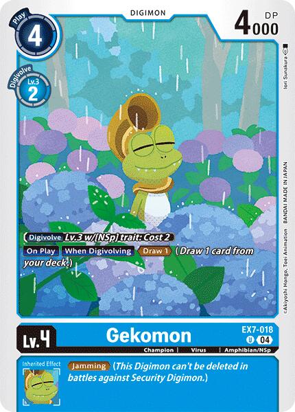 Gekomon [EX7-018-U] [Digimon LIBERATOR] Normal