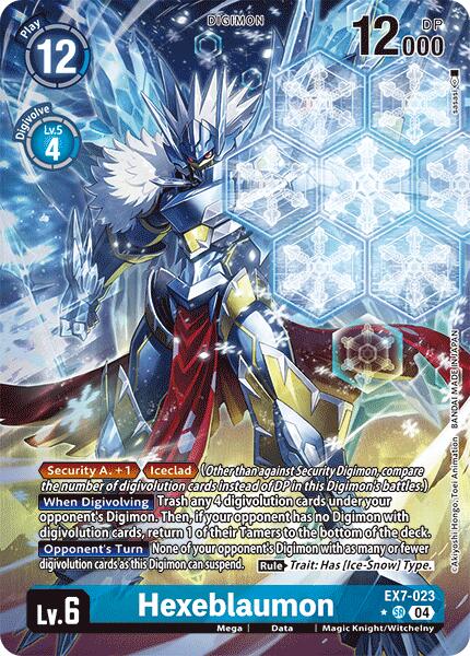 Hexeblaumon (Alternate Art) [EX7-023-SR] [Digimon LIBERATOR] Foil