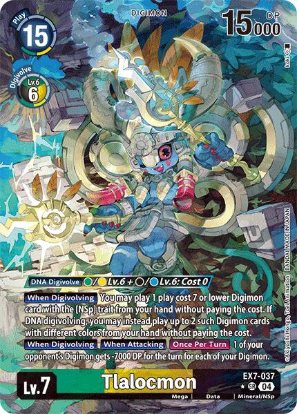 Tlalocmon (Alternate Art) [EX7-037-SR] [Digimon LIBERATOR] Foil