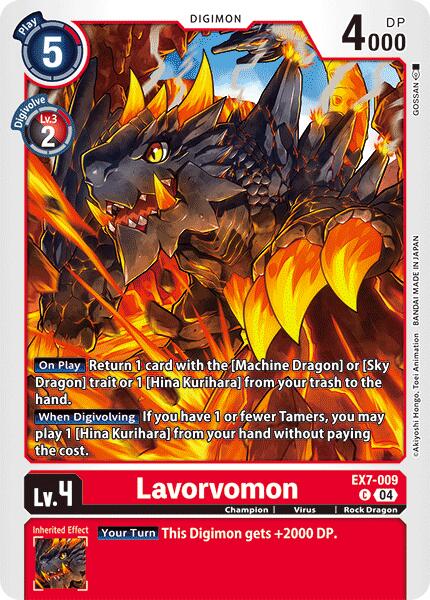 Lavorvomon [EX7-009-C] [Digimon LIBERATOR] Normal