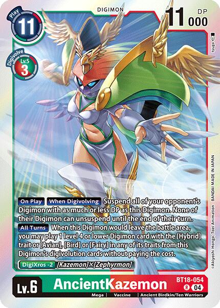 AncientKazemon [BT18-054-R] [Release Special Booster 2.0] Foil