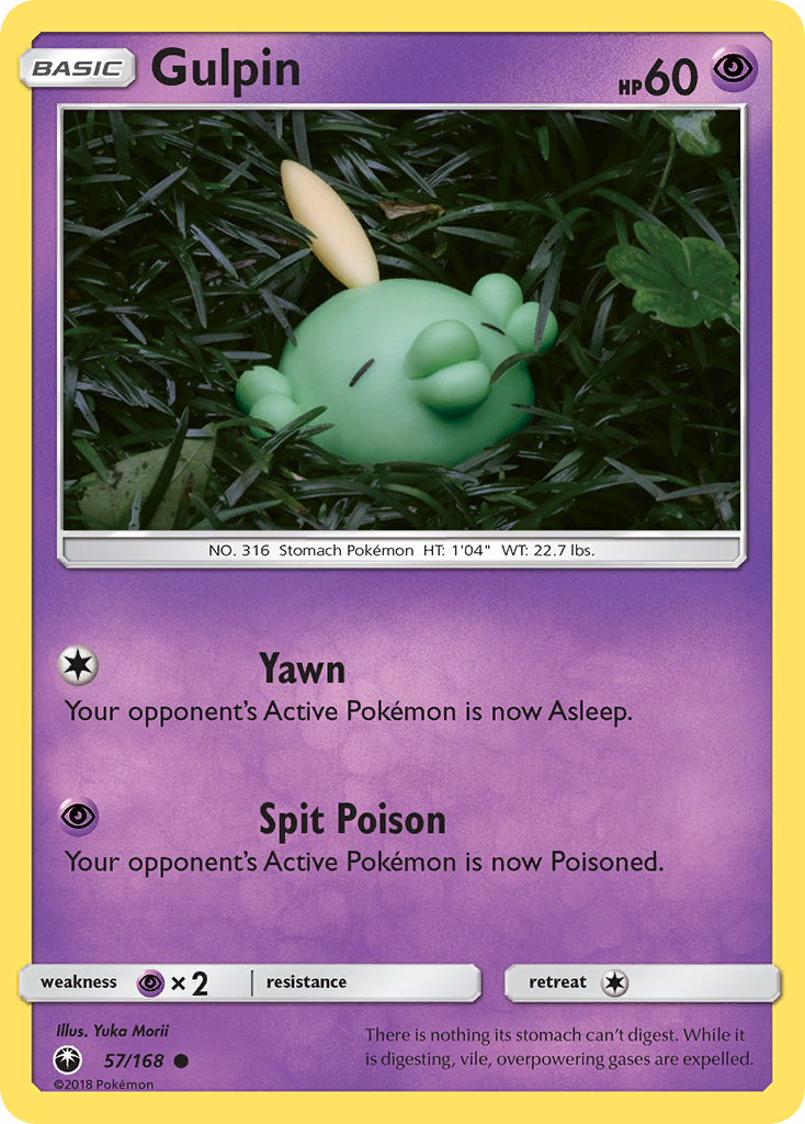 Gulpin (57/168) [Sun & Moon: Celestial Storm] - Duel Kingdom