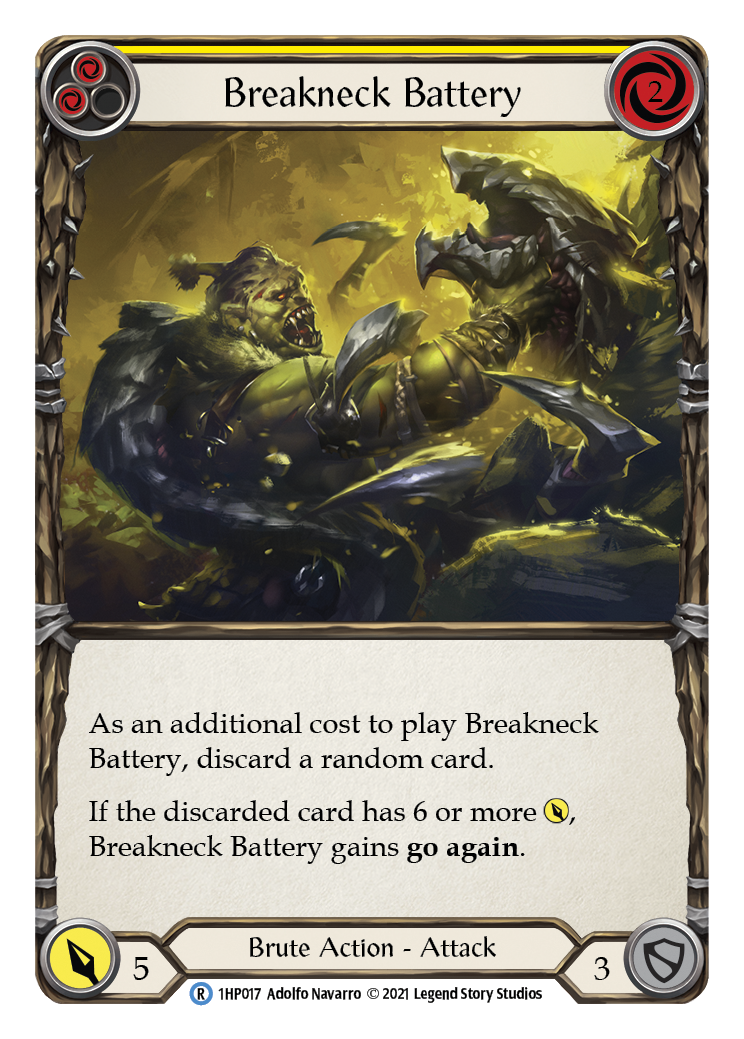 Breakneck Battery (Yellow) [1HP017]