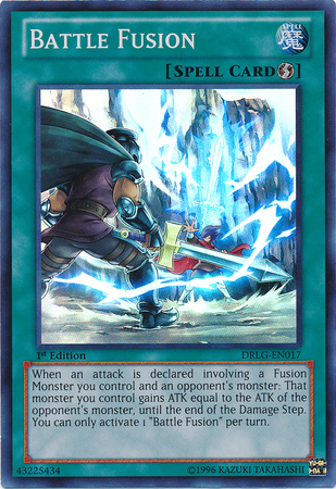 Battle Fusion [DRLG-EN017] Super Rare - Duel Kingdom