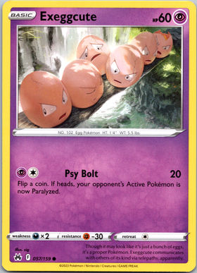 Exeggcute (057/159) [Sword & Shield: Crown Zenith]