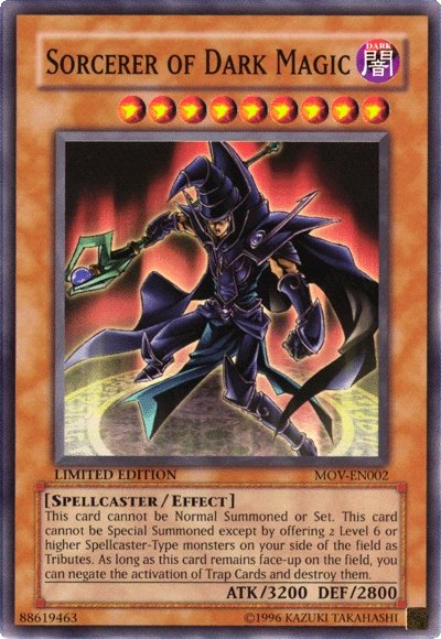 Sorcerer of Dark Magic [MOV-EN002] Common - Duel Kingdom