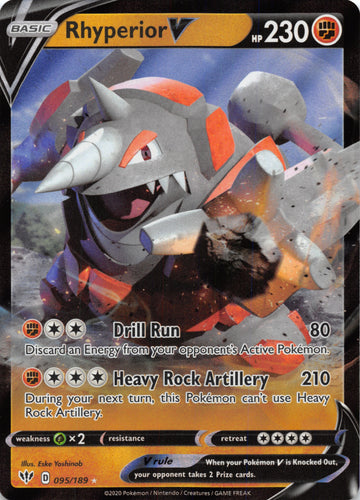 Rhyperior V (95/189) [SWSH03: Darkness Ablaze] - Duel Kingdom