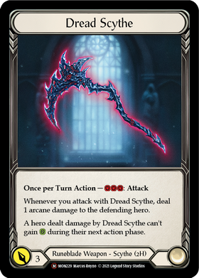 Dread Scythe (Rainbow Foil) [U-MON229-RF] Unlimited Rainbow Foil - Duel Kingdom