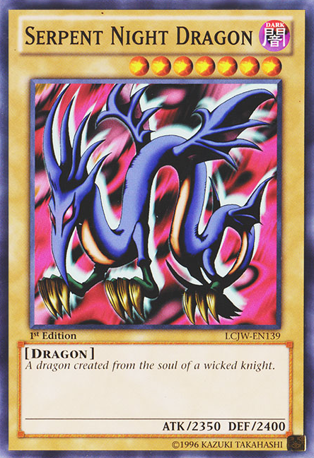 Serpent Night Dragon [LCJW-EN139] Common - Duel Kingdom