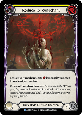 Reduce to Runechant (Yellow) [ARC089] Unlimited Normal - Duel Kingdom