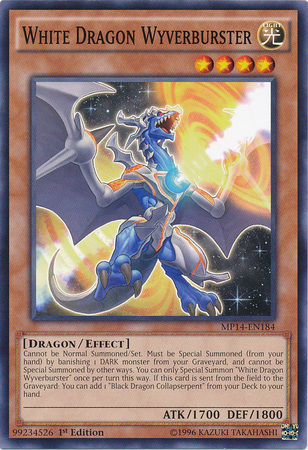 White Dragon Wyverburster [MP14-EN184] Common - Duel Kingdom