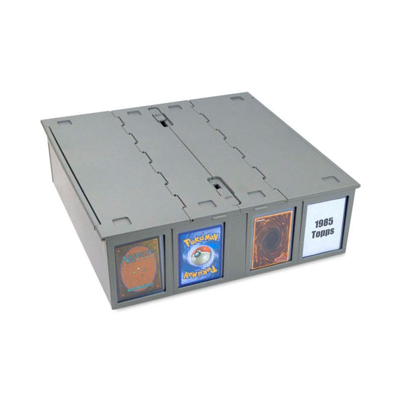 BCW Collectible Card Bin - Gray (3,200 ct.) - Duel Kingdom