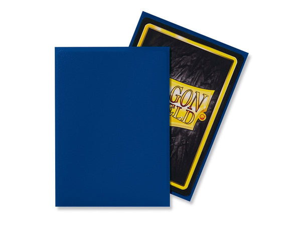 100ct Blue Dragon Shield Matte Sleeves - Duel Kingdom