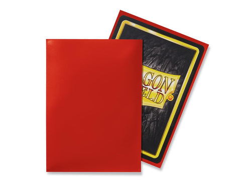 100ct Crimson Dragon Shield Sleeves - Duel Kingdom