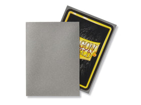 100ct Silver Dragon Shield Matte Sleeves - Duel Kingdom