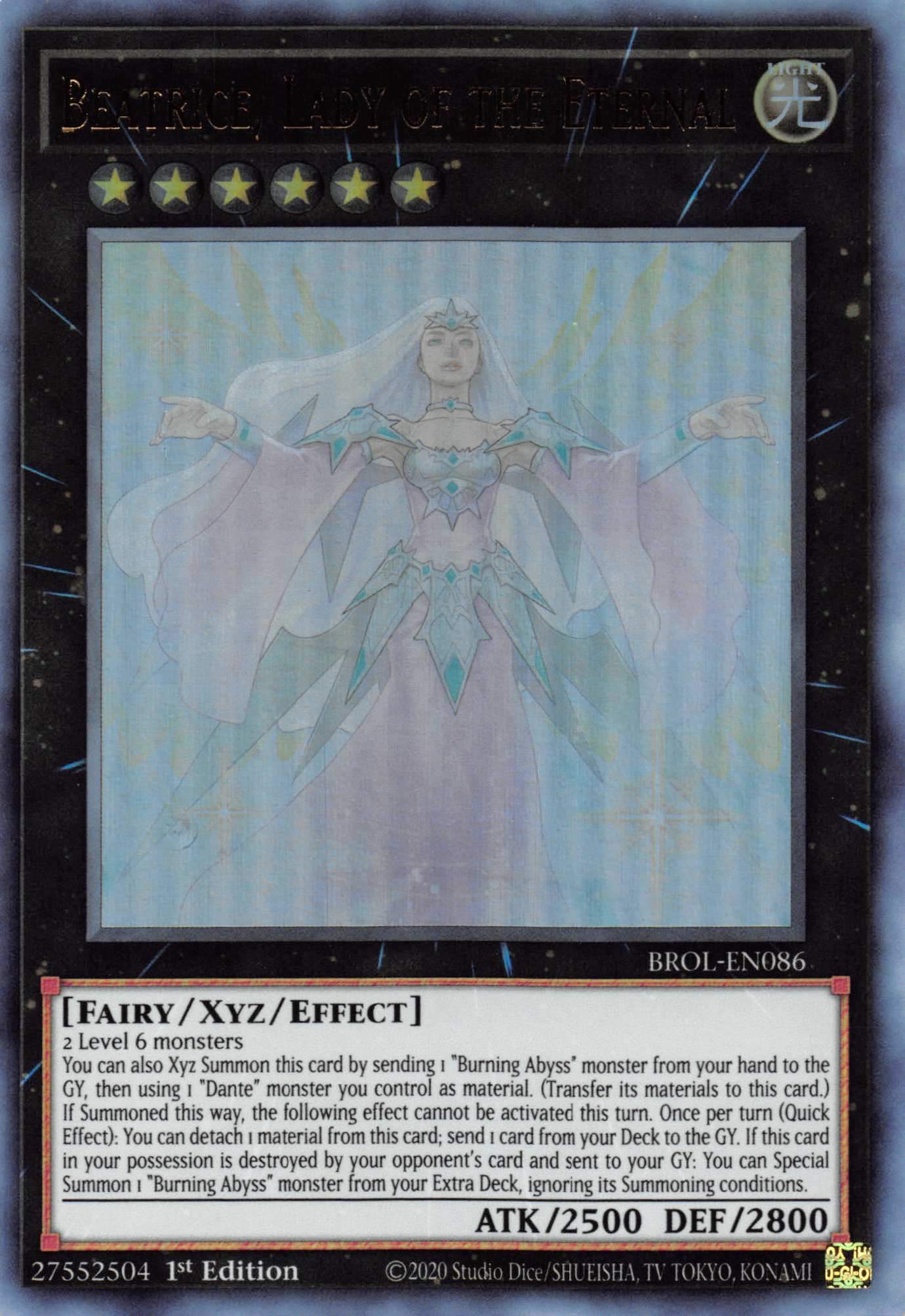 Beatrice, Lady of the Eternal [BROL-EN086] Ultra Rare - Duel Kingdom