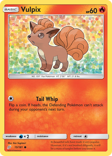 Vulpix (15/181) [Sun & Moon: Team Up] - Duel Kingdom