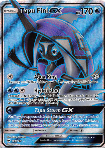 Tapu Fini GX (133/147) [Sun & Moon: Burning Shadows]