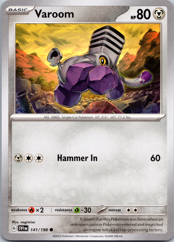 Varoom - 141/198 [141] - (SV01 Scarlet & Violet Base Set)