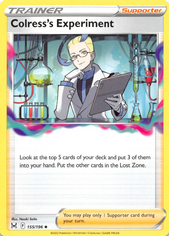 Colress's Experiment (155/196) [Sword & Shield: Lost Origin]