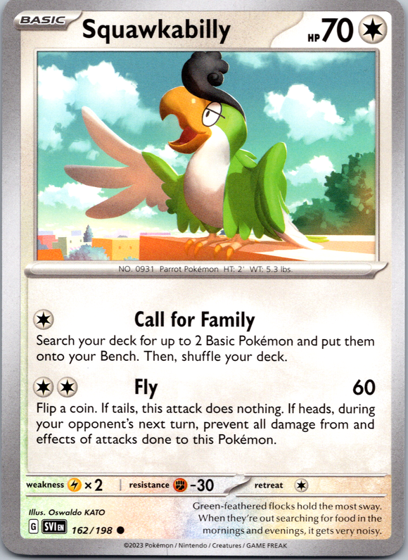Squawkabilly [162] - (SV01 Scarlet & Violet Base Set)