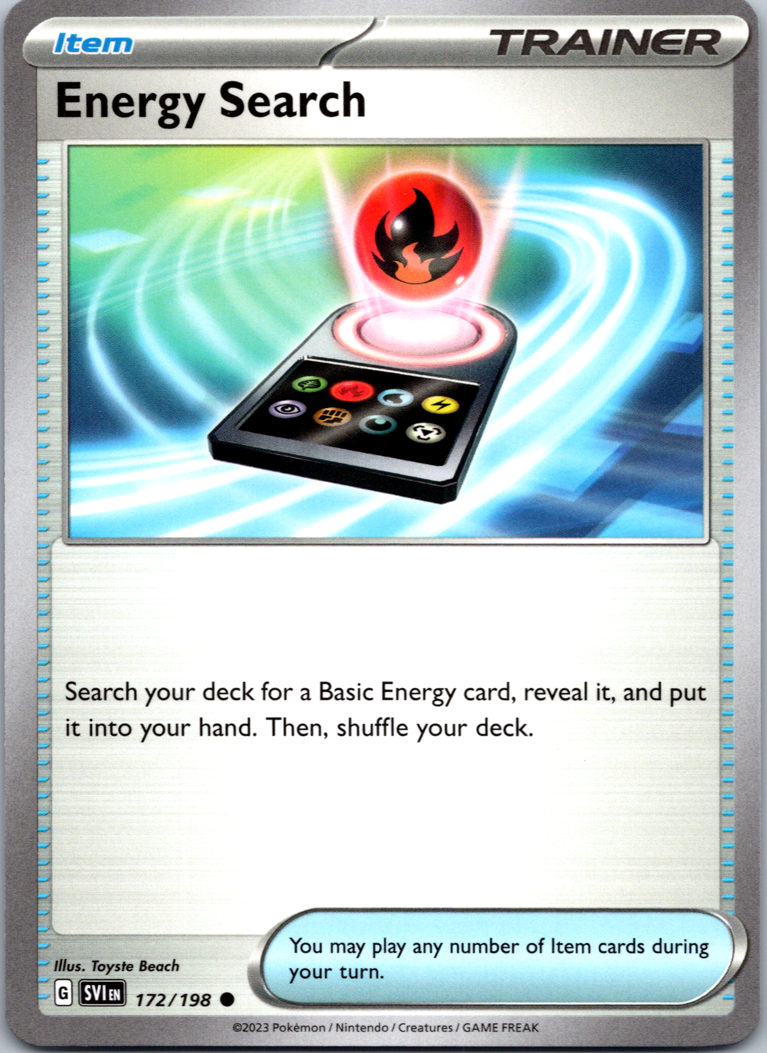 Energy Search (172/198) [Scarlet & Violet: Base Set]