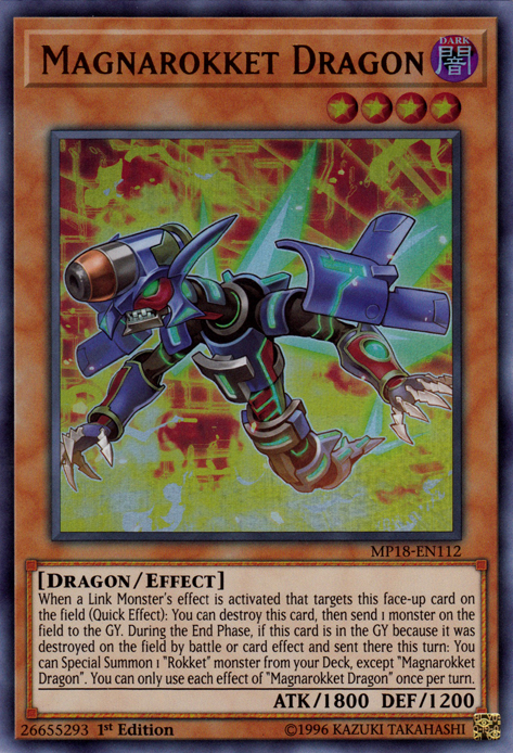 Magnarokket Dragon [MP18-EN112] Ultra Rare - Duel Kingdom