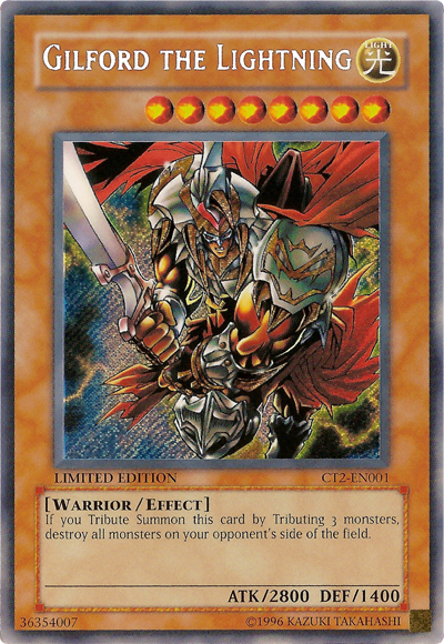 Gilford the Lightning [CT2-EN001] Secret Rare - Duel Kingdom
