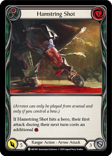Hamstring Shot (Red) [ARC060] Unlimited Rainbow Foil - Duel Kingdom