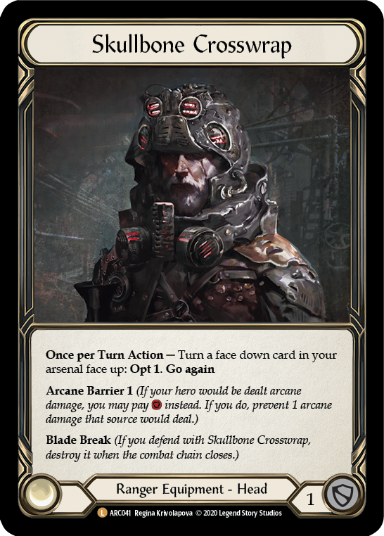 Skullbone Crosswrap [ARC041] Unlimited Rainbow Foil - Duel Kingdom