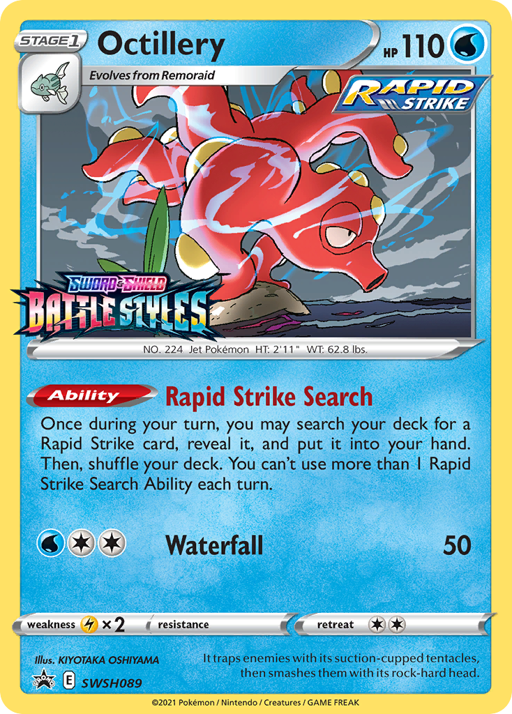 Octillery (SWSH089) (Prerelease Promo) [Sword & Shield: Black Star Promos] - Duel Kingdom