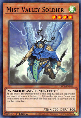 Mist Valley Soldier [HAC1-EN058] Common - Duel Kingdom