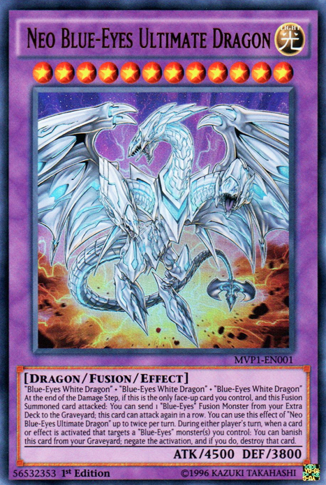 Neo Blue-Eyes Ultimate Dragon [MVP1-EN001] Ultra Rare - Duel Kingdom