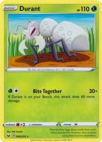 Durant (008/202) [SWSH01: Sword & Shield Base Set] - Duel Kingdom