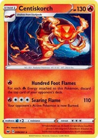 Centiskorch (039/202) [SWSH01: Sword & Shield Base Set] - Duel Kingdom