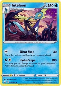 Inteleon (059) (059/202) [SWSH01: Sword & Shield Base Set] - Duel Kingdom