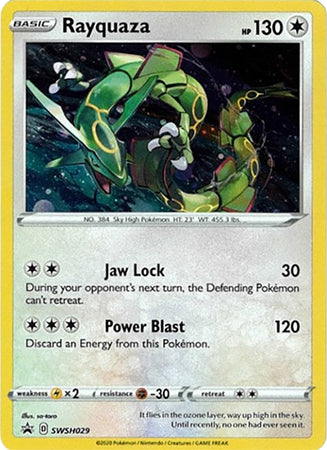 Rayquaza (SWSH029) [Sword & Shield: Black Star Promos] - Duel Kingdom