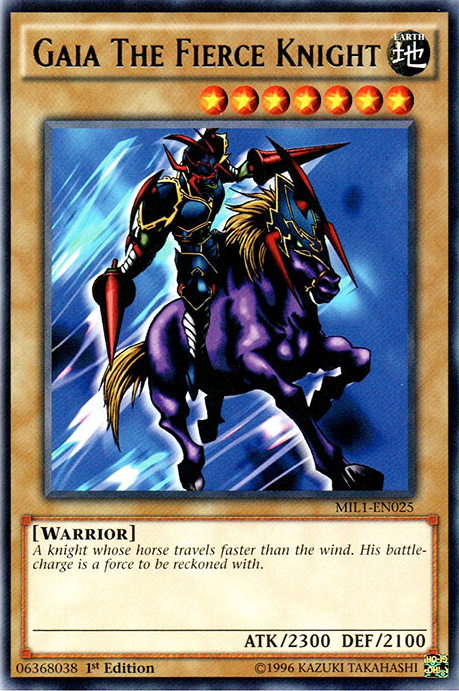 Gaia The Fierce Knight [MIL1-EN025] Rare - Duel Kingdom
